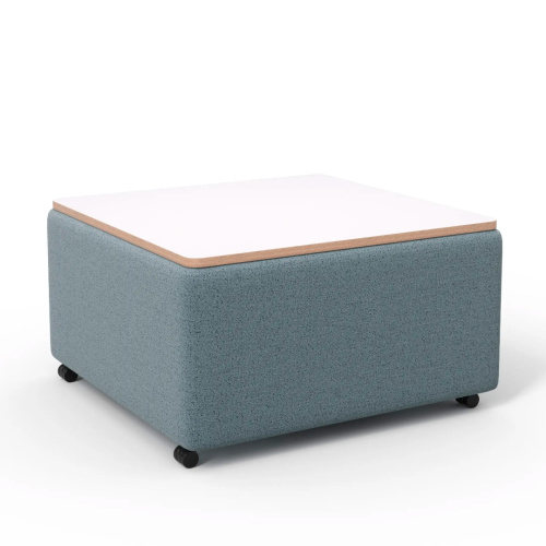 Figuro Ottoman with Laminate Tabletop